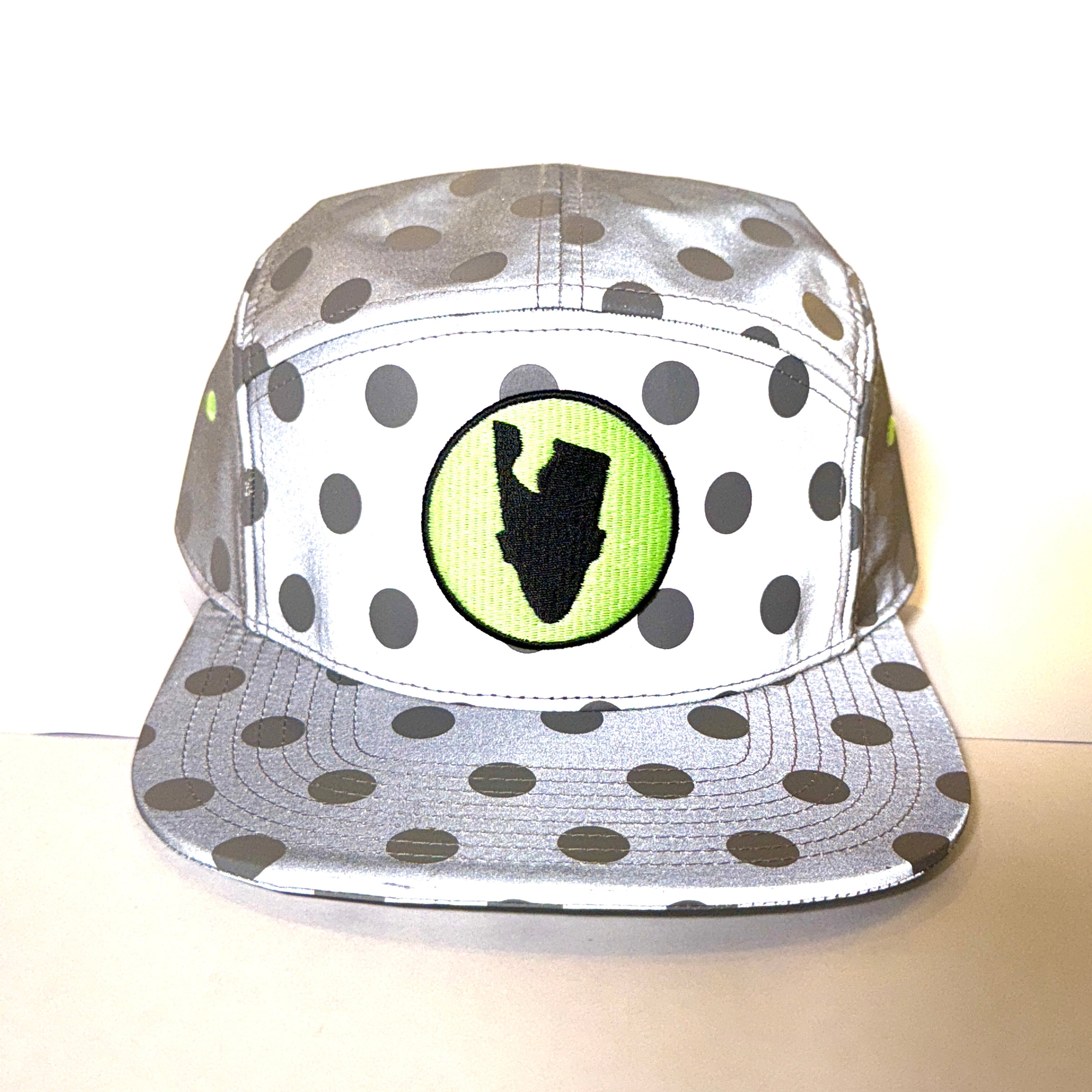 Mega Limited: Brims X Toygami X Kwamé "Safety Dotz" 5 panel cap (Night Glow)